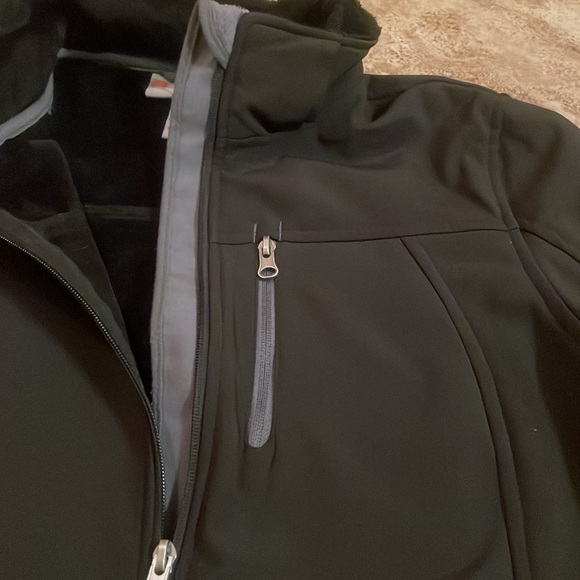 Free Country Soft-Shell jacket. Size M, black - Picture 4 of 13